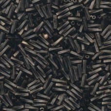 Tw Bgl 2x6mm Miyuki 250 Gram Gold Antiqued Matte Black (1275)