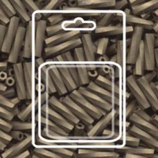 Twisted Bugle 2.7x12mm Matte Met Dk Bronze-aprx 13gm/cd (1255)