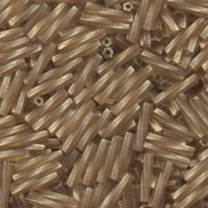 Tw Bgl 2.7x12mm Miyuki 250 Grm Gold Antiqued Matte Tr Topaz (1262)
