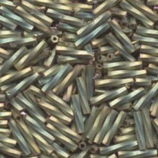 Tw Bgl 2.7x12mm Miyuki 250 Grm Matte Met Khaki Iris (2035)