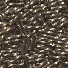 Tw Bgl 2.7x12mm Miyuki 250 Grm Met Dk Bronze (457)