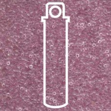 Delica Bead Tr Pale Rose Aprx 7.2 Gm (DB1402)