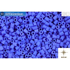 Matsuno Beads рубка 11/0 Opaque Navy Blue Frosted 739MA 100гр