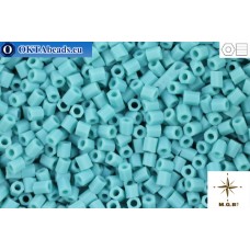 Matsuno Beads рубка 11/0 Opaque Turquoise Frosted 740MA 100гр