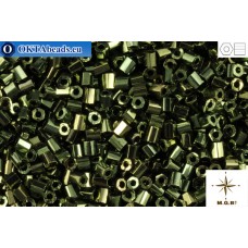 Matsuno Beads рубка 11/0 Copper Metalic Green 923 100гр