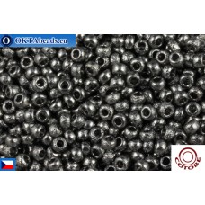 COTOBE Beads CZ 11/0 Asphalt Etched (04003)