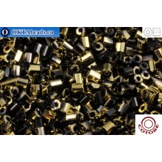 COTOBE Beads рубка 11/0 Black and Gold 05010 100гр