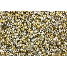 COTOBE Beads Ancent Gold and Silver (J095) 8/0