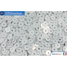 Итальянские плоские пайетки 4мм Ghiaccio Metal (1009)