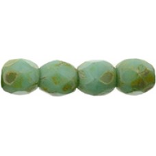 DG-2 Граненые Бусины 3мм Turquoise - Picasso (T63130) - 1200шт
