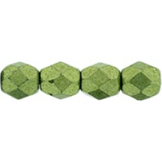 DG-3 Граненые Бусины 4мм Saturated Metallic Greenery (77064CR) - 1200шт