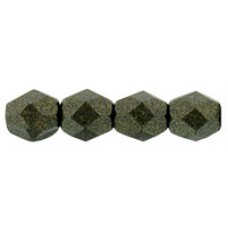 DG-3 Граненые Бусины 4мм Metallic Suede - Dk Green (79082MJT) - 1200шт