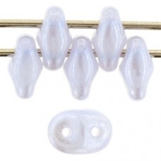 DG-7 SuperDuo бусины 5х2мм Luster - Opal Dk Violet (L21310) - 100гр