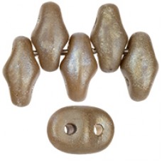 DG-7 SuperDuo бусины 5х2мм Matte - Opaque Amethyst - Rembrandt (MRB23020) - 100гр