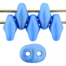 DG-7 SuperDuo бусины 5х2мм Gold Shine - Blue (24108AL) - 100гр