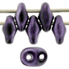 DG-7 SuperDuo бусины 5х2мм Metalust - Purple (24202JT) - 100гр