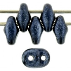 DG-7 SuperDuo бусины 5х2мм Metalust - Steel Blue (24204JT) - 100гр