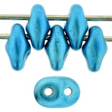 DG-7 SuperDuo бусины 5х2мм Metalust - Turquoise (24206JT) - 100гр