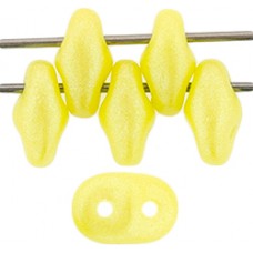 DG-7 SuperDuo бусины 5х2мм Pearl Shine - Bright Lemon (24503AL) - 100гр