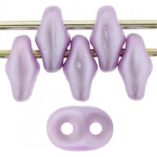 DG-7 SuperDuo бусины 5х2мм Pearl Coat - Lt Lilac (25011AL) - 100гр