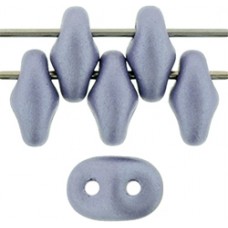 DG-7 SuperDuo бусины 5х2мм Powdery - Lilac (29365AL) - 100гр