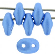 DG-7 SuperDuo бусины 5х2мм Powdery - Lt Blue (29366AL) - 100гр