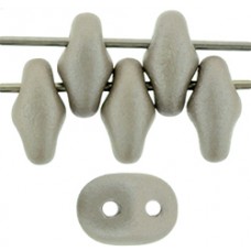 DG-7 SuperDuo бусины 5х2мм Powdery - Taupe (29372AL) - 100гр