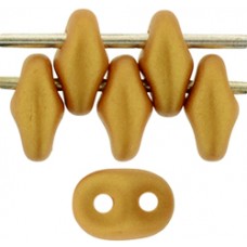 DG-7 SuperDuo бусины 5х2мм Satin Metallic Sunset (29421AL) - 100гр