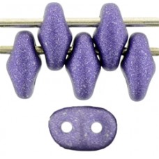 DG-7 SuperDuo бусины 5х2мм Satin Metallic Orchid (29423AL) - 100гр