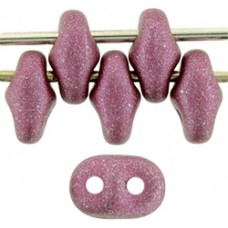 DG-7 SuperDuo бусины 5х2мм Satin Metallic Rouge (29489AL) - 100гр