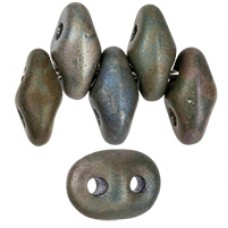 DG-7 SuperDuo бусины 5х2мм Matte - Opaque Blue - Rembrandt (MRB33050) - 100гр