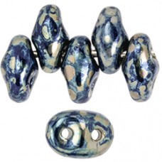 DG-7 SuperDuo бусины 5х2мм Navy Blue - Rembrandt (RB33400) - 100гр