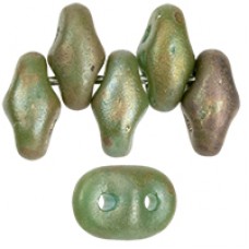 DG-7 SuperDuo бусины 5х2мм Matte - Blue Turquoise - Rembrandt (MRB63030) - 100гр DG-7 SuperDuo бусины 5х2мм Matte - Blue Turquoise - Rembrandt (MRB63030) - 100гр