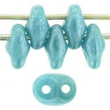 DG-7 SuperDuo бусины 5х2мм Luster - Dk Turquoise (L63900) - 100гр DG-7 SuperDuo бусины 5х2мм Luster - Dk Turquoise (L63900) - 100гр