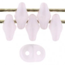 DG-7 SuperDuo бусины 5х2мм Opal Lt Pink (71200) - 100гр