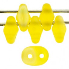 DG-7 SuperDuo бусины 5х2мм Matte - Jonquil AB (MX80020) - 100гр