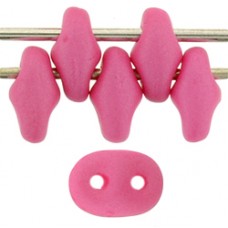 DG-7 SuperDuo бусины 5х2мм Saturated Neon Pink (92606AL) - 100гр