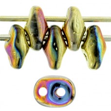 DG-7 SuperDuo бусины 5х2мм California Violet (98545CR) - 100гр