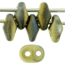 DG-7 SuperDuo бусины 5х2мм Matte - California Night (98843CR) - 100гр