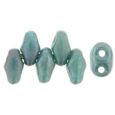 DG-7 MiniDuo бусины 5х2мм Nebula - Opaque Turquoise (S7C63130) - 50гр