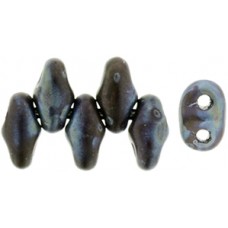 DG-7 MiniDuo бусины 5х2мм Matte Nebula - Jet (S8C23980) - 50гр