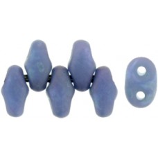 DG-7 MiniDuo бусины 5х2мм Matte Nebula - Blue Turquoise (S8C63030) - 50гр