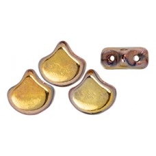 DG-8 Ginkgo бусины 7,5х7,5мм Double Sided Apollo - Gold (27103CR) - 50гр