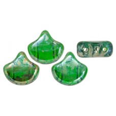 DG-8 Ginkgo бусины 7,5х7,5мм Chrysolite - Rembrandt (RB50050) - 50гр