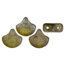 DG-8 Ginkgo бусины 7,5х7,5мм Matte - Olivine - Rembrandt (MRB50230) - 50гр