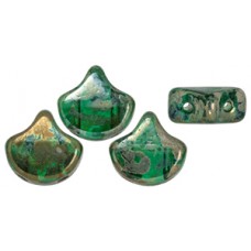 DG-8 Ginkgo бусины 7,5х7,5мм Emerald - Rembrandt (RB50720) - 50гр