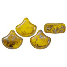 DG-8 Ginkgo бусины 7,5х7,5мм Opaque Yellow - Rembrandt (RB83120) - 50гр