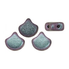 DG-8 Ginkgo бусины 7,5х7,5мм Polychrome - Orchid Aqua (94102JT) - 50гр