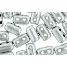 DG-7 Rulla бусины 3х5мм Matte - Metallic Silver (K01700) - 100гр