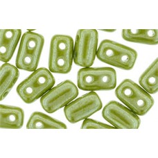 DG-7 Rulla бусины 3х5мм Luster - Opaque Olive (L53410) - 100гр